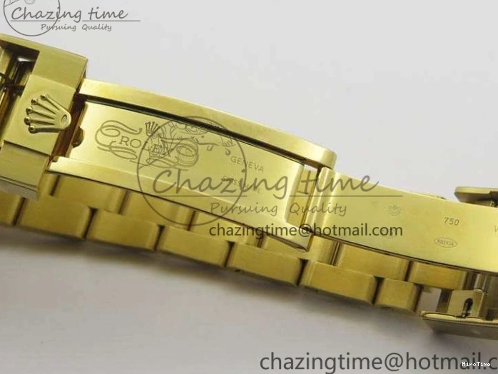 MiroTime 0303 YachtMaster II 116688 YG JF 1:1 Best Edition White Dial Blue Ceramic Bezel On YG Bracelet A Cozy 3577